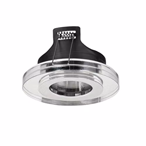 Netlighting Rame Round Outdoor Recessed Downlight in Chrome Silver, IP65 – 1