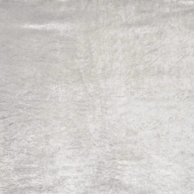 Terrys Heavy Crushed Bonded Velvet Fabric in Silver Grey