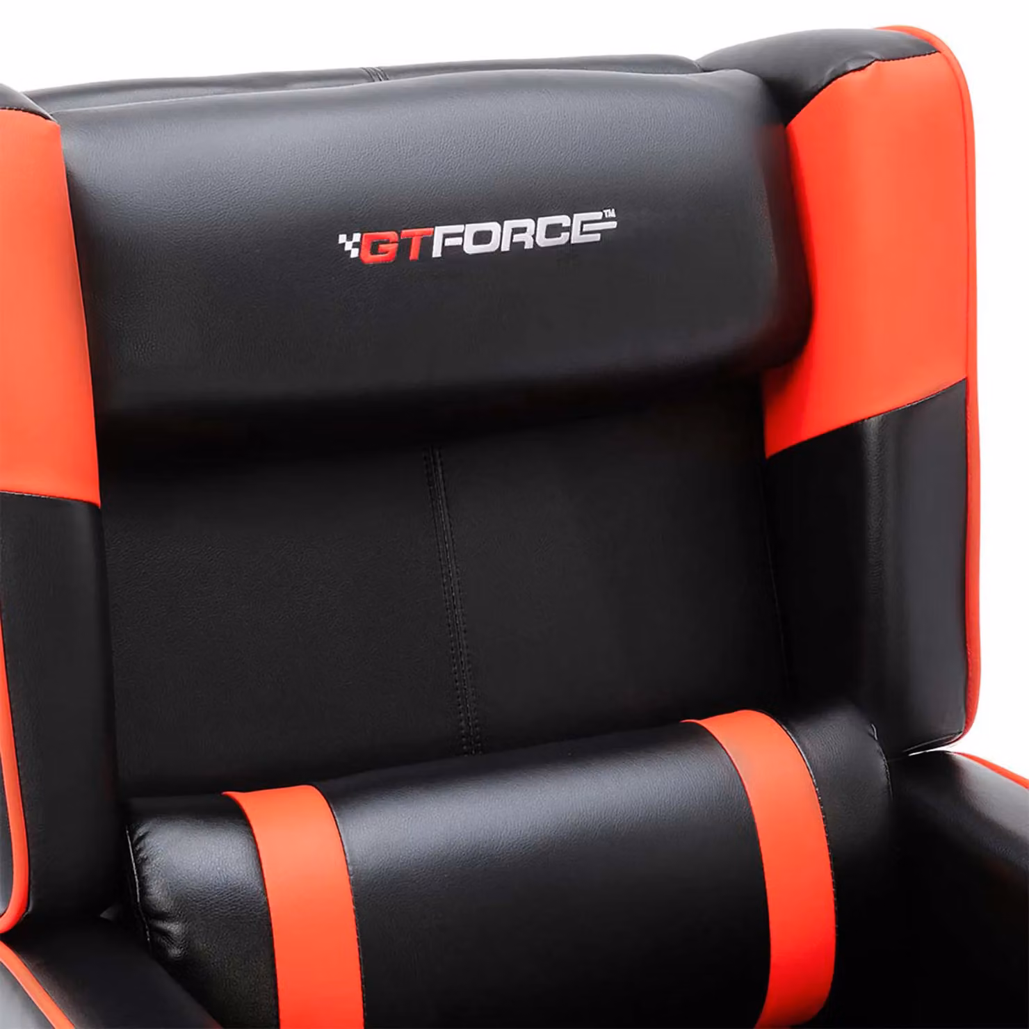 GTForce Ranger X Faux Leather Gaming Recliner Armchair in Red and Black – 6