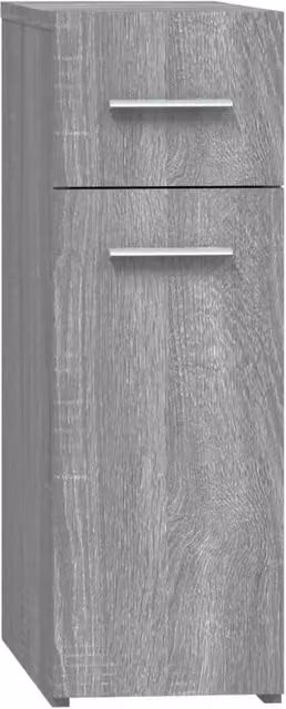 Berkfield Home Apothecary Cabinet in Grey, W/D/H: 45.5 x 20 x 60 cm – 1
