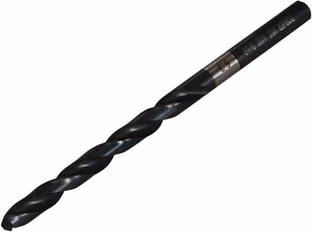 Dormer A100 HSS Jobber Twist Drill Bit, Black, Diameter: 6.3 mm, Length: 101 mm