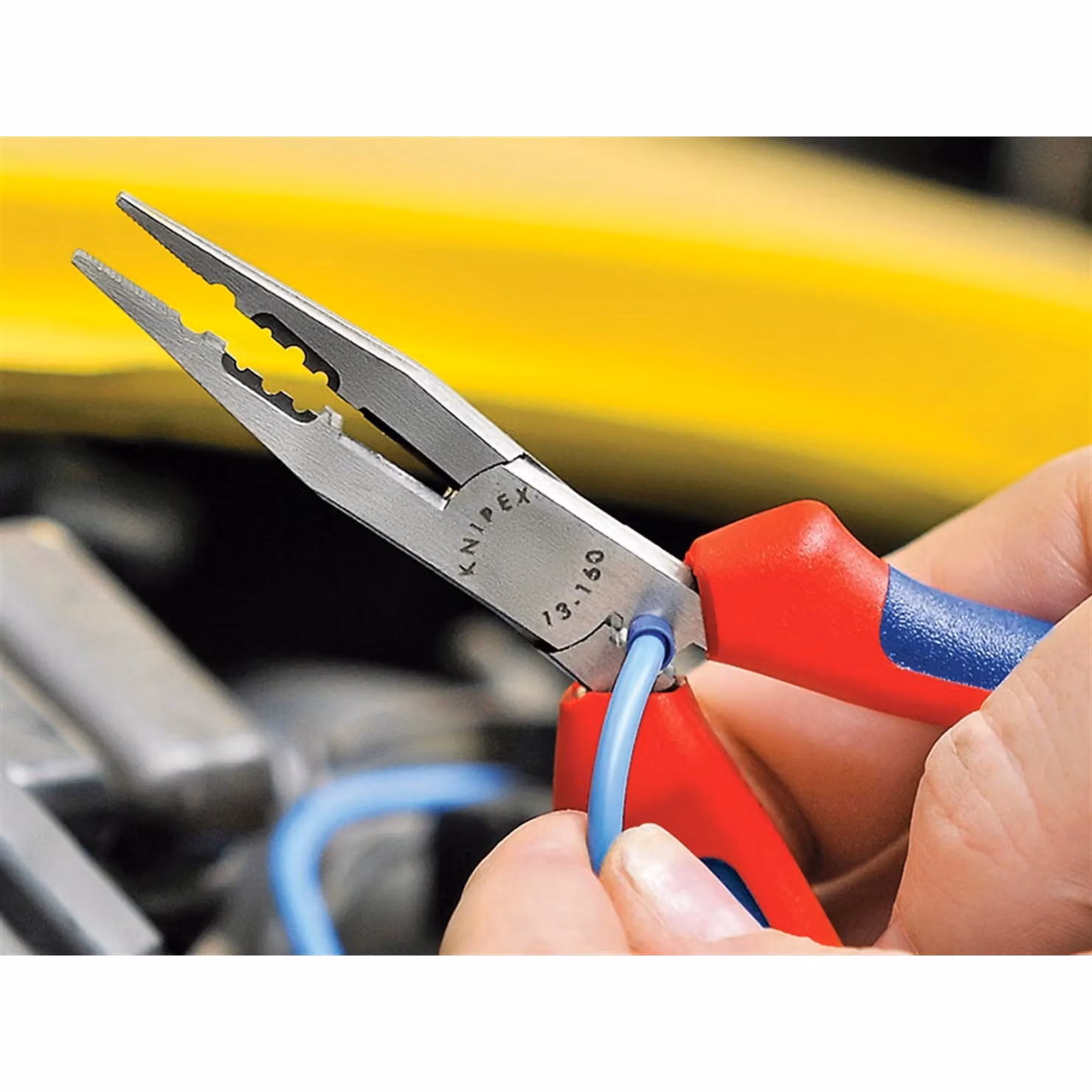 Knipex Chrome Vanadium Steel Electricians Pliers in Multicolour – 2