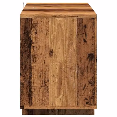 vidaXL Rustic Old Wood TV Cabinet in Brown, W/D/H: 130 x 35 x 50 cm – 4