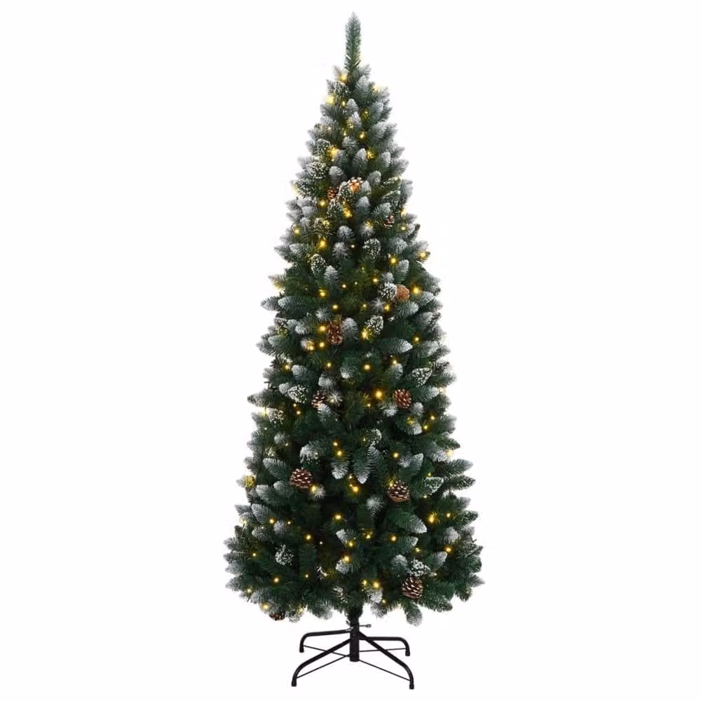 Berkfield Home Realistic Artificial Christmas Tree with 300 LEDs, Green, Height: 180 cm – 3