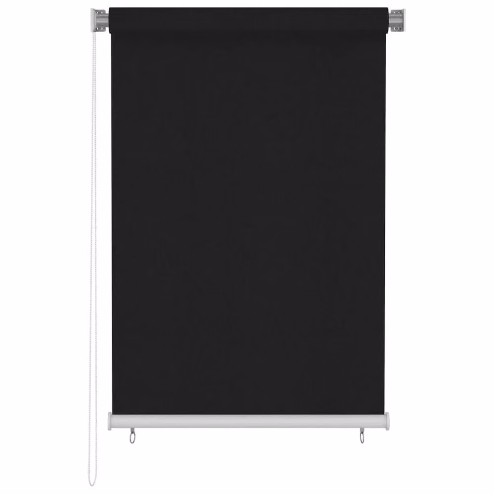 Berkfield Home Outdoor Roller Blind, Black, W: 100 cm, H: 140 cm – 2