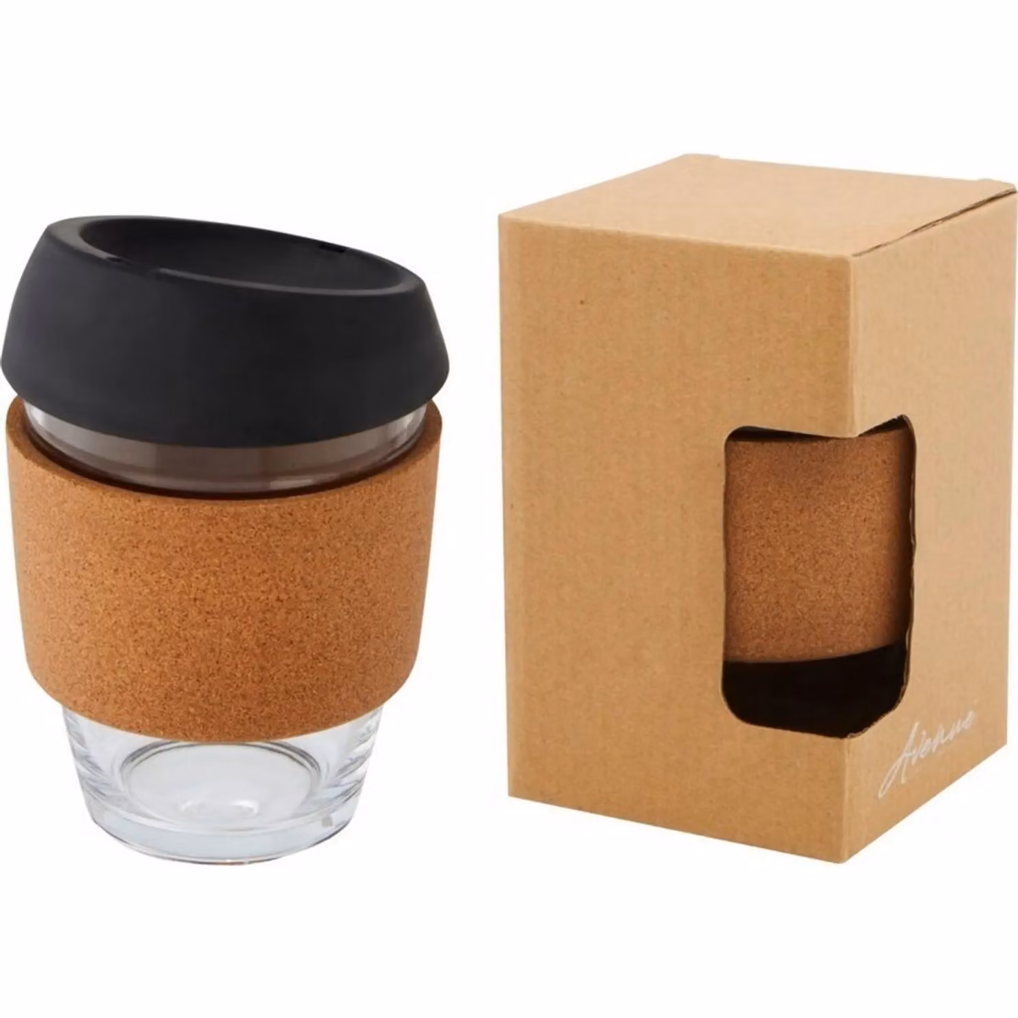 Avenue Lidan Black Glass Tumbler, 360 ml – 2