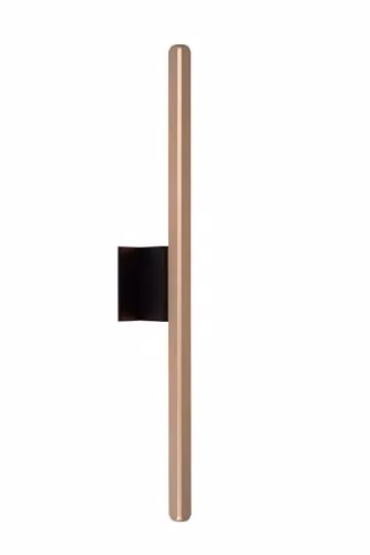 Lucide Braga LED Up and Down Wall Light, Brown, 11.5W, 2700K Warm White