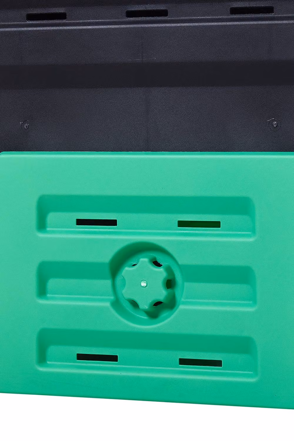 Living and Home 450L Green Plastic Garden Compost Bin with Flip Lid – 4