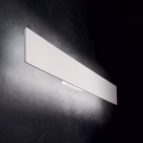 Ideal Lux Zig Zag Integrated LED Wall Lamp, White, 2700K, 29 cm – 2