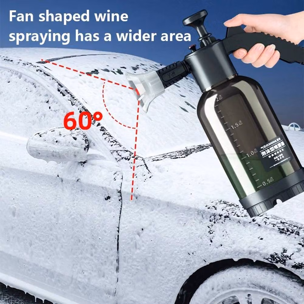 SPETLEK 2L Manual Car Wash Foam Pressure Sprayer in Black – 2