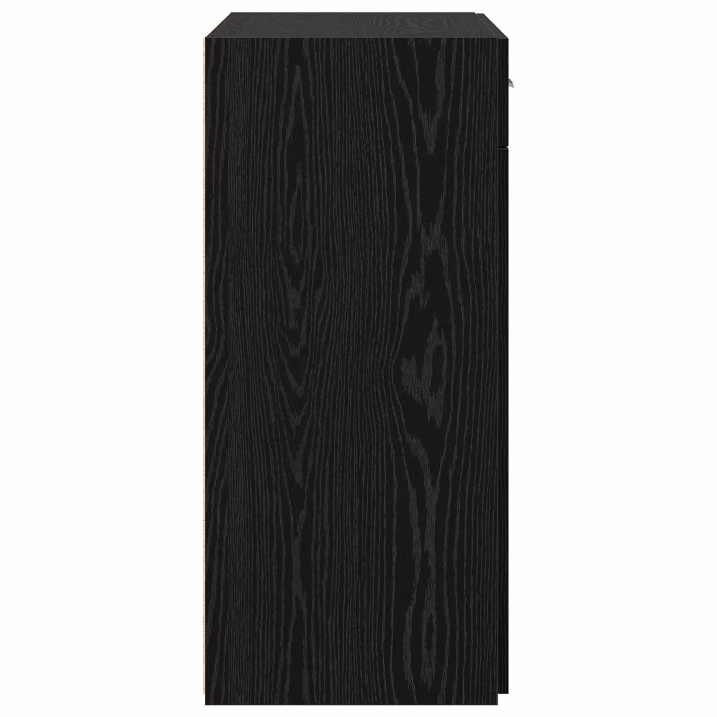 Berkfield Home Storage Cabinet in Black Oak, W: 80 cm, D: 42.5 cm, H: 93.5 cm – 3