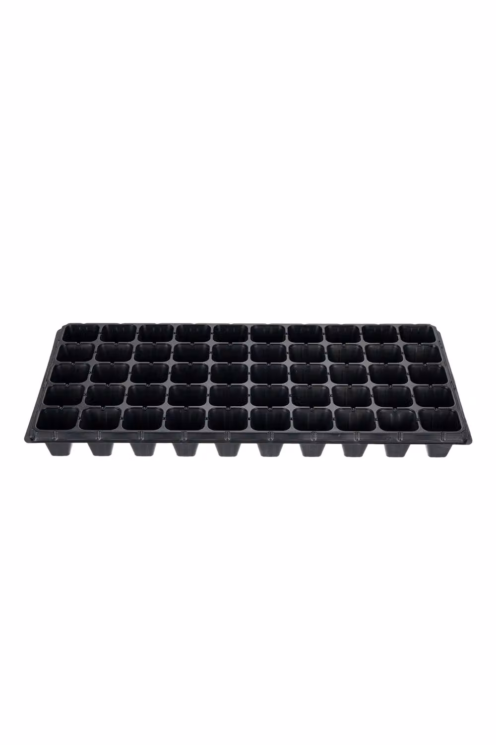 Living and Home 10 Pack of Durable 50 Cell Black Plastic Seedling Trays – 2