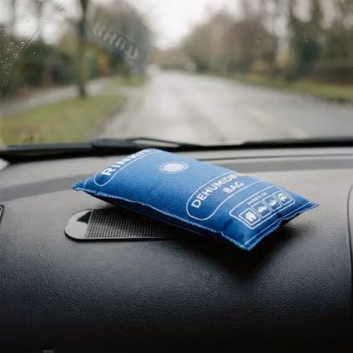 Rinkit Reusable Car Dehumidifier Bags, 2 Pack, Blue – 2