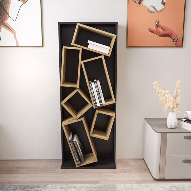 Decorotika Carmen Bookshelf in Black