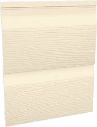 Freefoam PVC-U Embossed Double Shiplap Cladding Board, Gold/Beige, Pack of 2