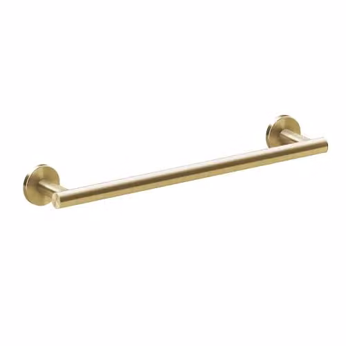 COSMIC Architect Sp Wall-Mounted Metal Towel Rail in Brushed Gold