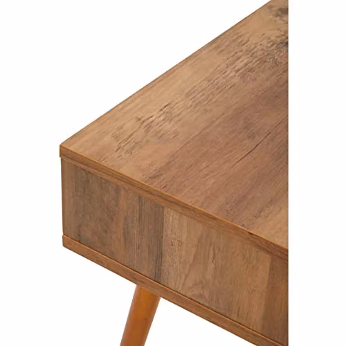 Orsina Modern Brown Wooden Small Side Table W/D/H: 45 x 45 x 50 cm – 4