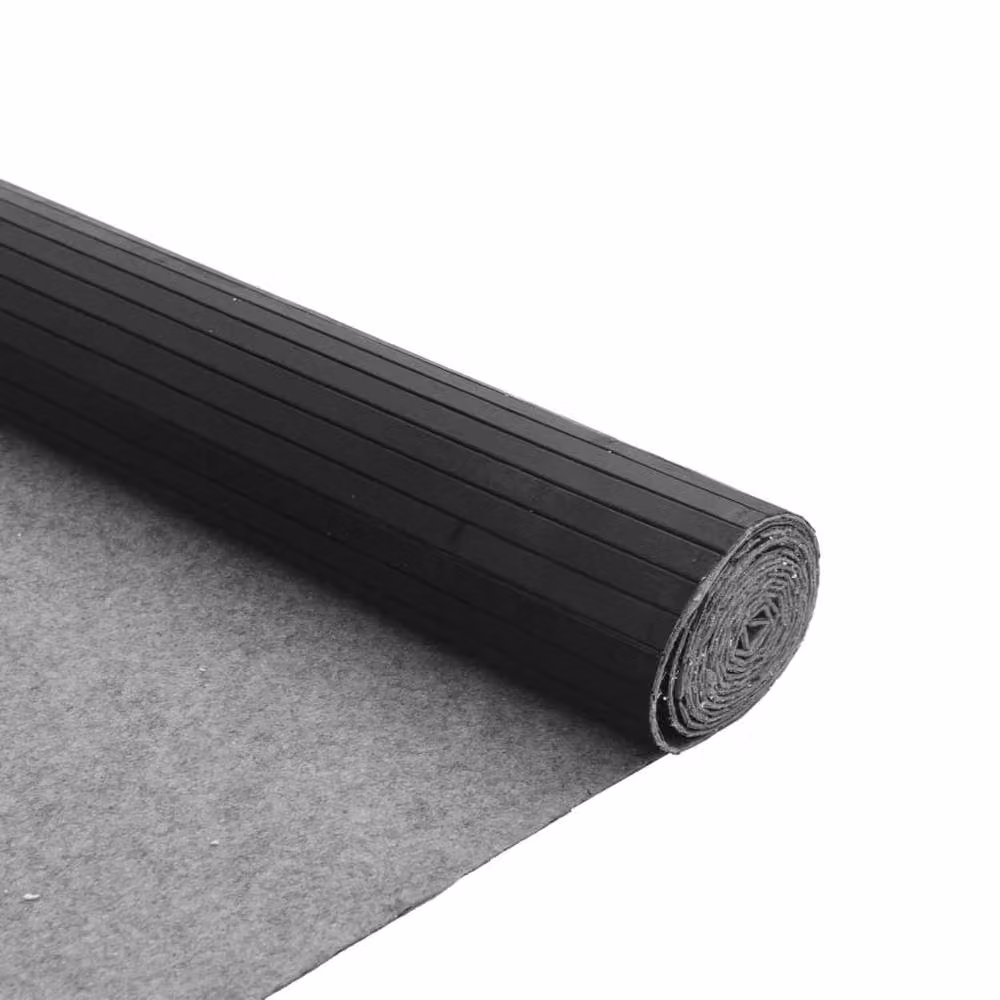 Berkfield Home Rectangular Striped Rug in Grey and Black, W/D: 80 x 100 cm – 3