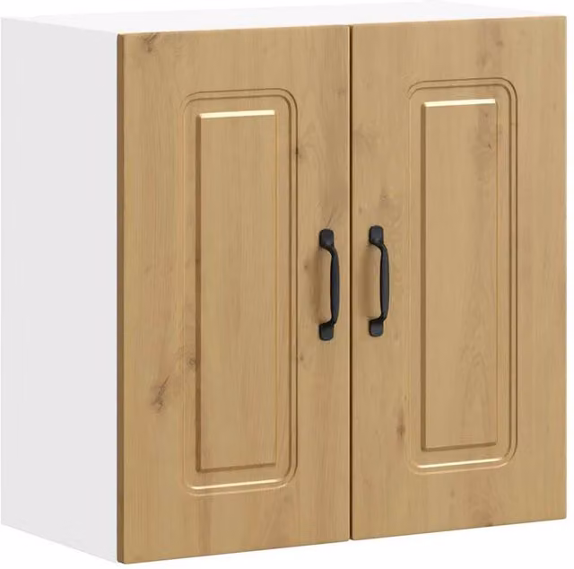 Berkfield Home Kalmar Wall Mounted Kitchen Cabinet in Artisan Oak Brown