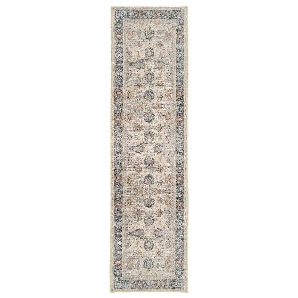 Kukoon Vintage Soft Pile Area Rug in Beige, W: 160 cm, L: 230 cm – 3