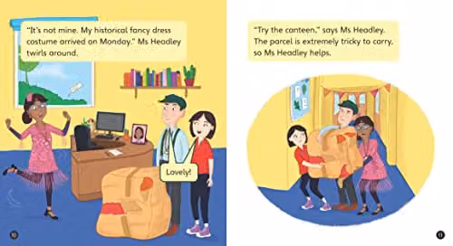 Scholastic Phonics Starter Pack 6: Multicolour Decodable Phonic Fiction Books for Ages 4-6 – 5