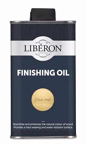 Libéron Clear Finishing Oil for Worktops and Furniture, 250ml – 1