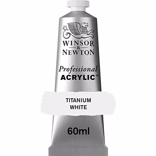 Winsor & Newton Professional Acrylic Colour Titanium White 60 ml