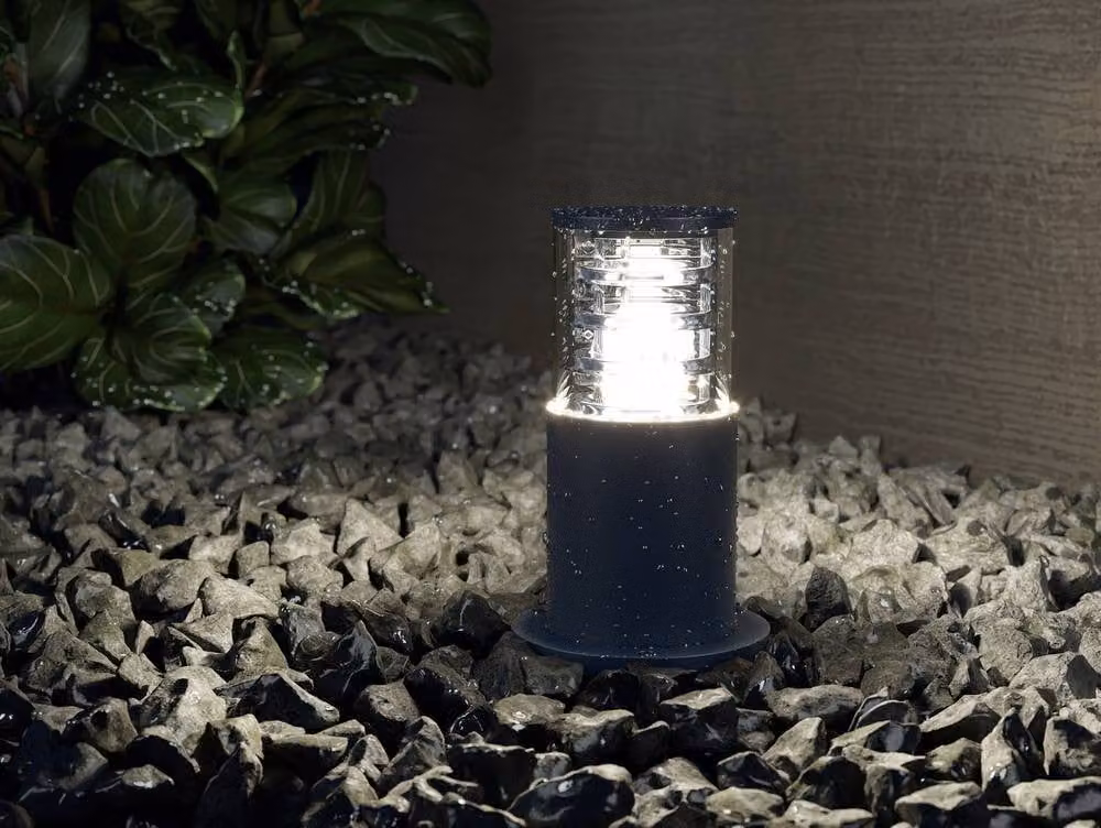 Netlighting Bronx Black Outdoor Pedestal Floor Light with IP54 Rating – 2