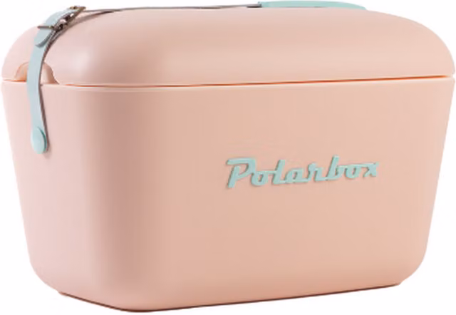 Polarbox Retro Coolbox 20L - Nude Cyan Pop