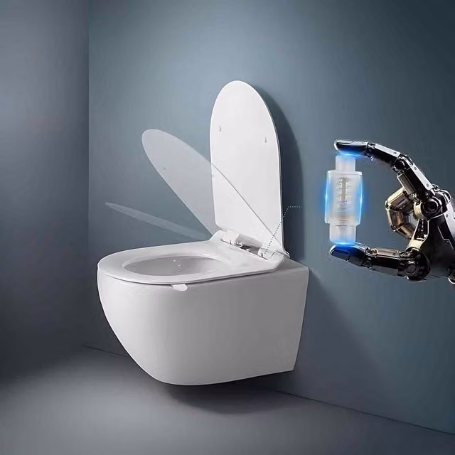 The Bazaarist D Shaped Soft Close Toilet Seat with Quick Release, White – 1