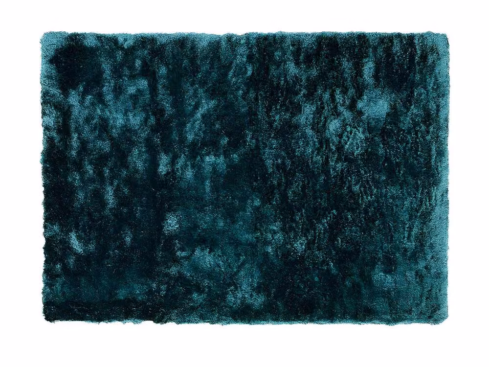 Vente-unique Ultra Soft Shaggy Rectangular Rug in Green, W/D/H: 160 x 230 cm – 2
