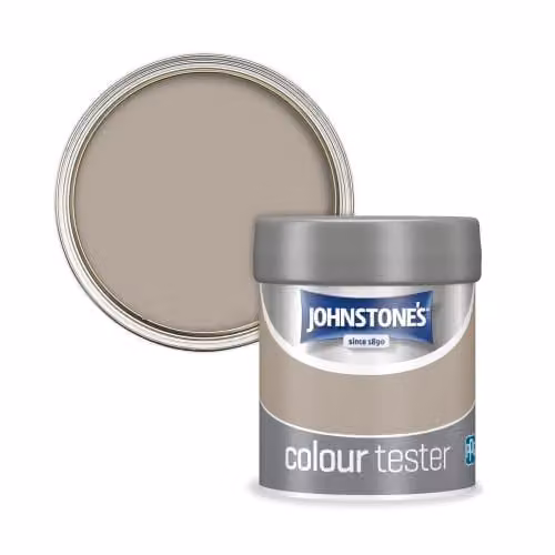 Johnstone's Colour Sample Tester Pot in Toasted Beige, 75ml