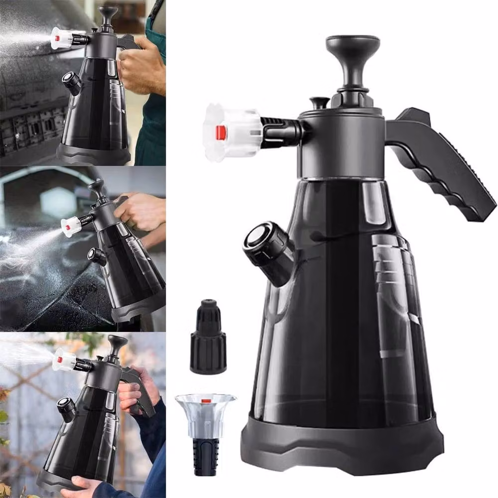 PAWNORA 2 Piece Hand Held Car Wash Foam Sprayer in Black – 4
