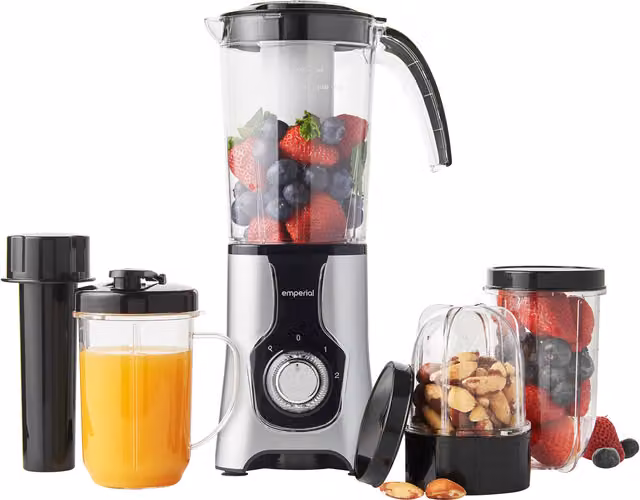 Emperial 4 in 1 Multifunctional Smoothie Maker in Silver