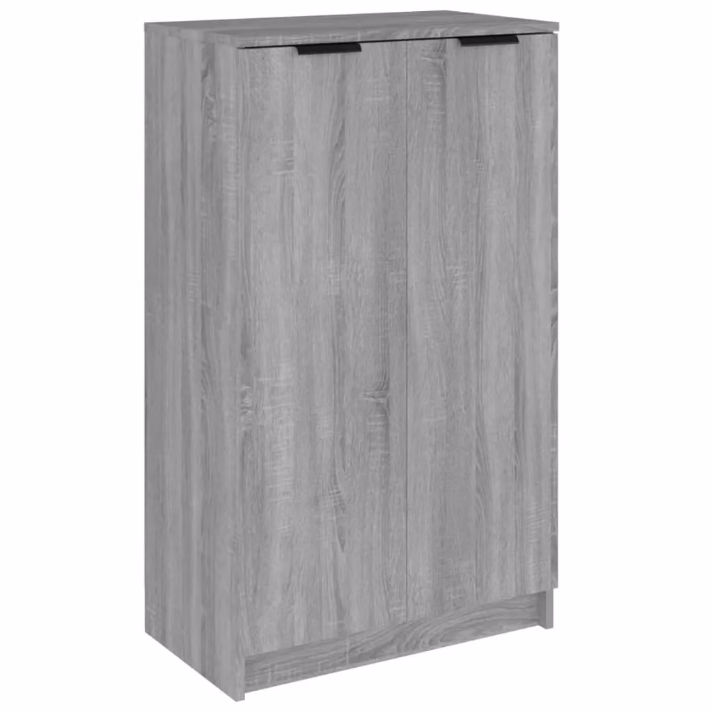 Berkfield Home Modern Grey Matt Shoe Cabinet W/D/H: 59 x 35 x 100 cm – 2