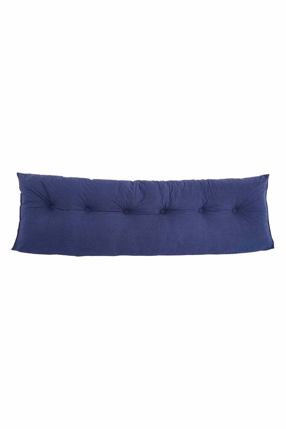 Living and Home Large Washable Wedge Headboard Pillow with Storage Pocket in Blue – 6