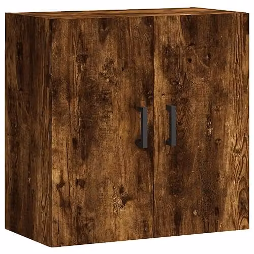 vidaXL Wall Cabinet in Smoked Oak, W/D/H: 60 x 31 x 60 cm