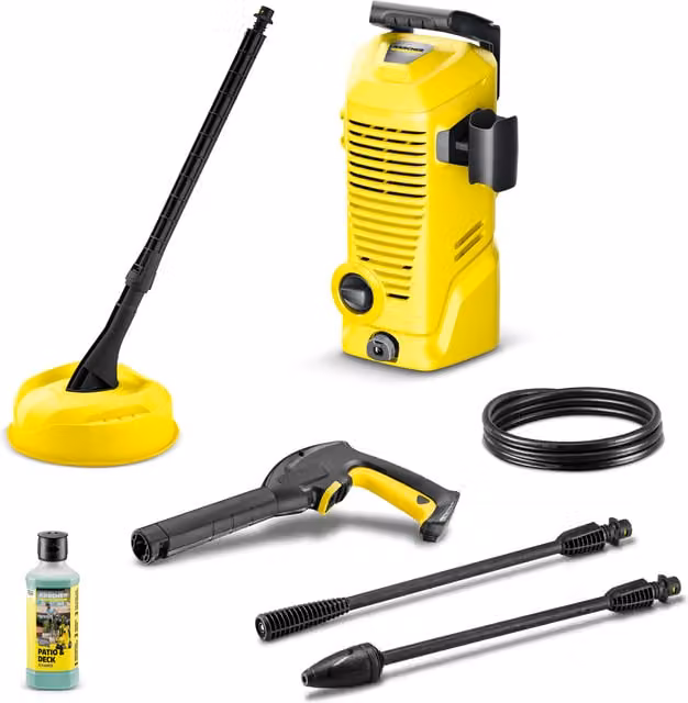 Kärcher K2 Home Pressure Washer, Yellow