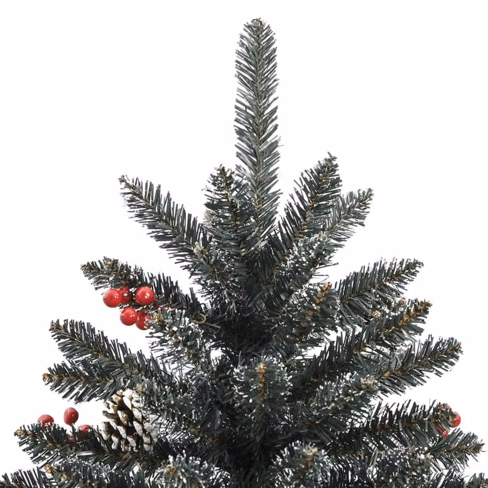 Berkfield Home Artificial Christmas Tree with Stand, Green, Height: 210 cm – 4
