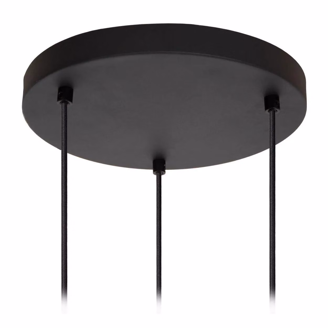 Lucide Eloise Dimmable Adjustable Modern Pendant Light in Black with Transparent Glass and Metal, Diameter: 40 cm – 4