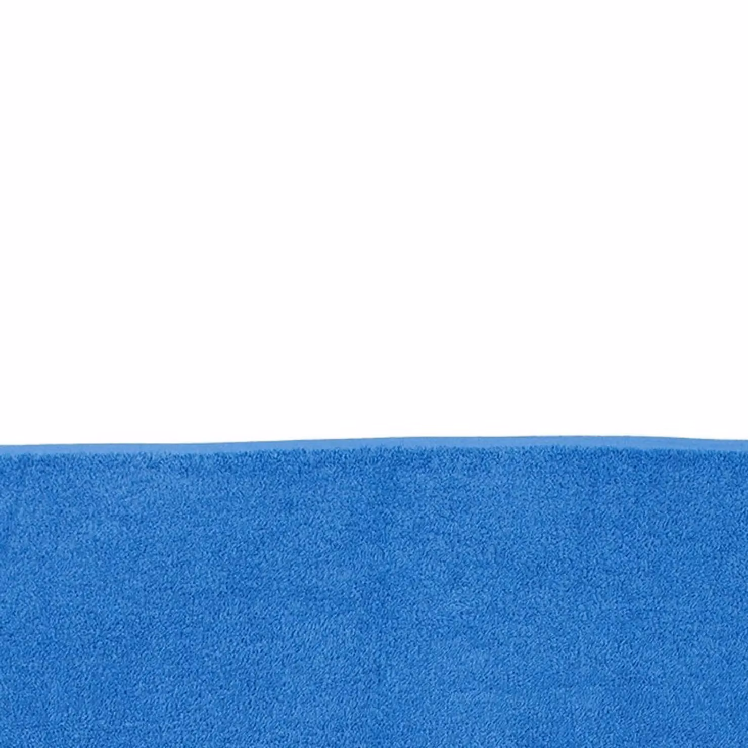Towel City Luxury Cotton Bath Towel in Blue with Border and Hanging Loop – 2