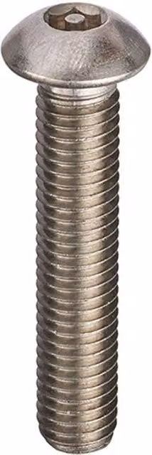 Unifix A2-70 Stainless Steel Hex Machine Screws, Silver, M8 x 30 mm