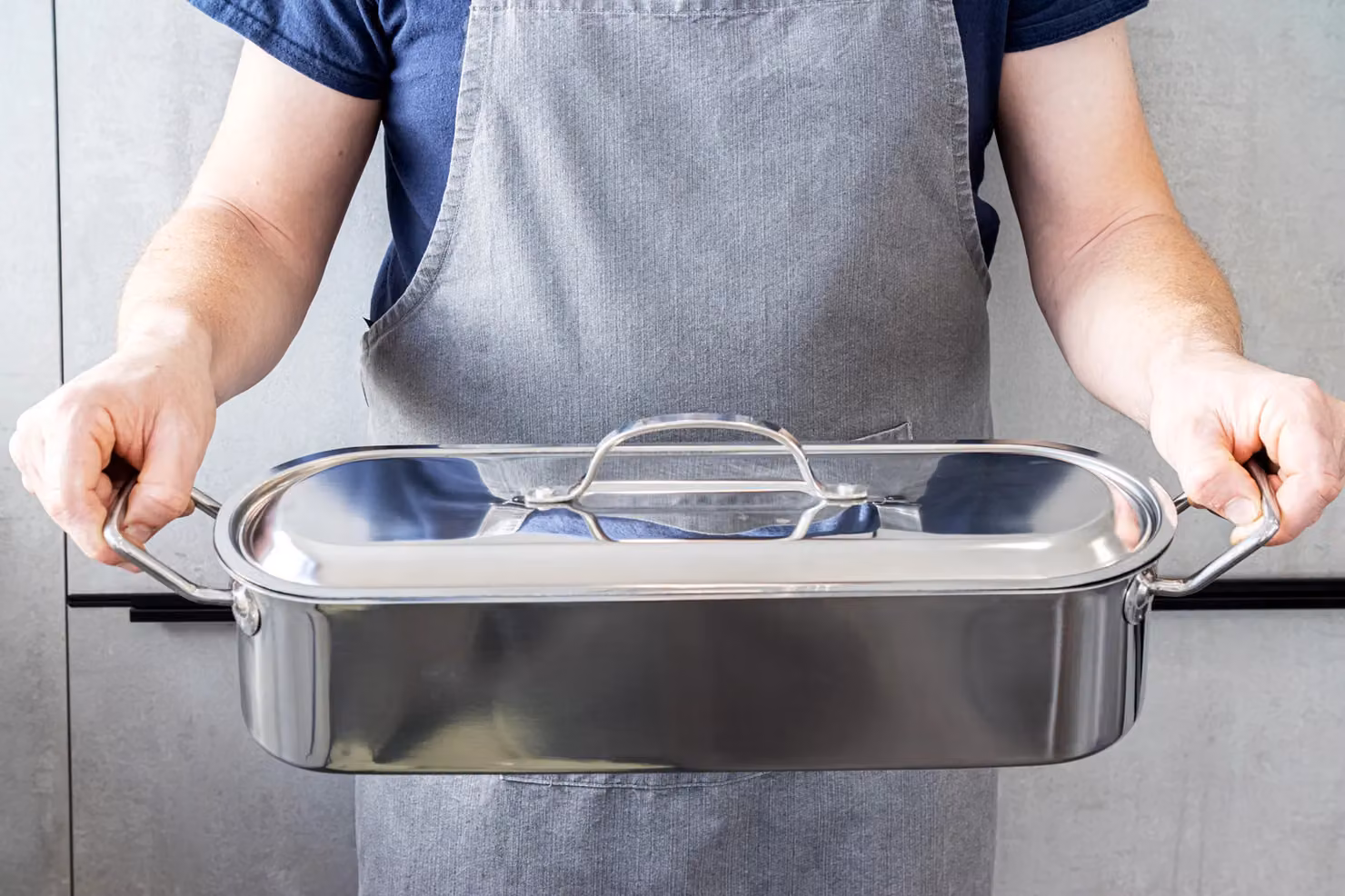 KitchenCraft Stainless Steel Saucepan in Grey/Silver – 5