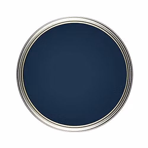 Vintro Luxury Matt Emulsion Nightfall Multi Surface Paint for Walls, Ceilings, Wood and Metal, Dark Blue, 1 l – 2