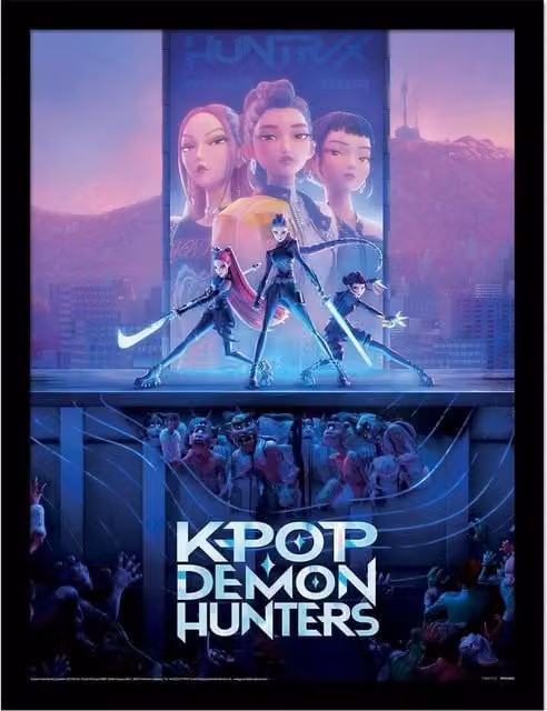 Netflix Key Art Framed Multicolour Paper Poster