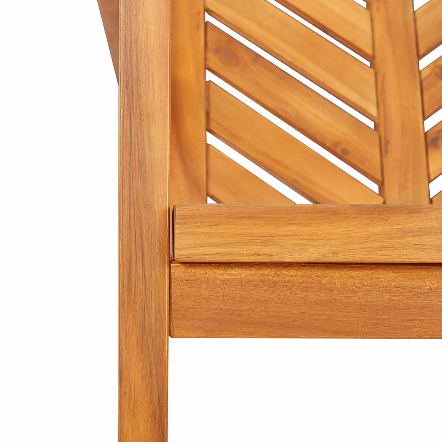 Berkfield Home 3 Piece Brown Acacia Wood Garden Dining Set with Square Table and Chairs – 4