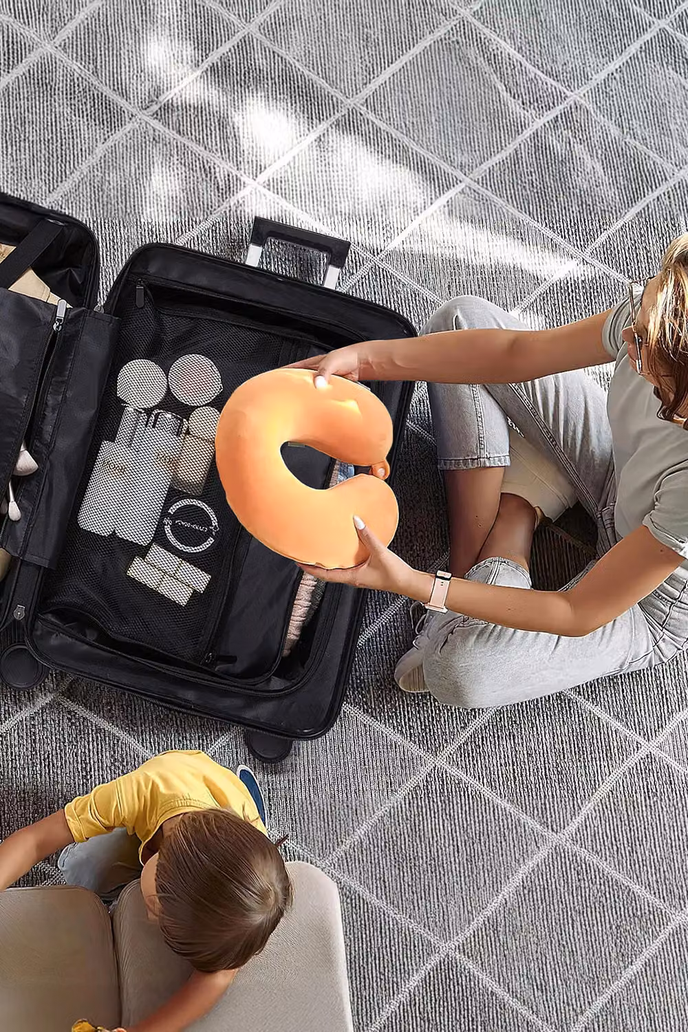 H&O Direct Hardside Carry-on Suitcase with Spinner Wheels in Blue – 2