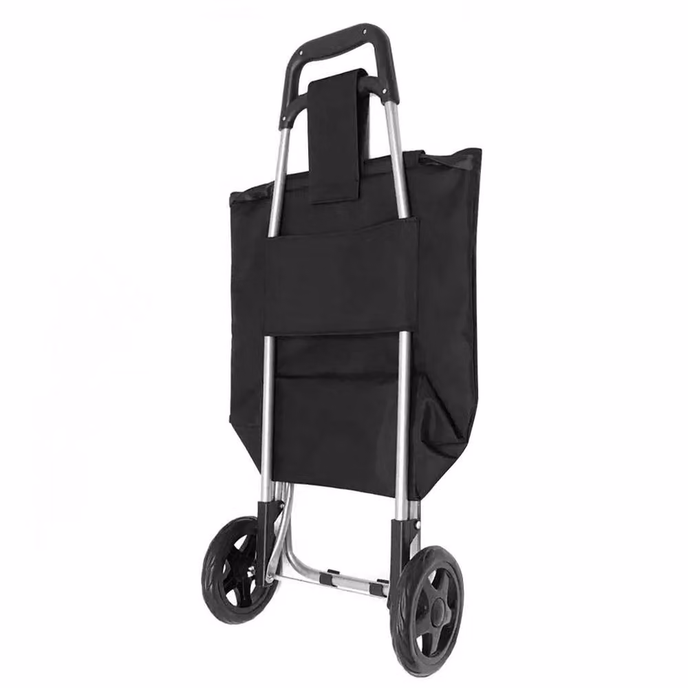 SPETLEK Large Lightweight Black Shopping Cart – 2
