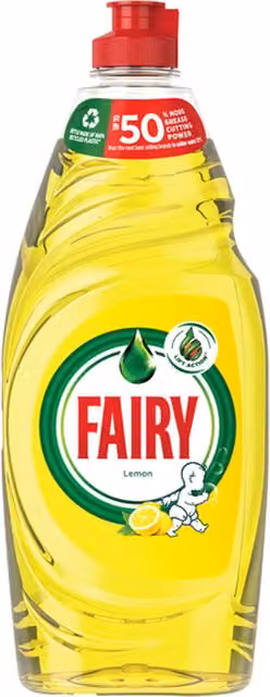 Fairy Washing Up Liquid Lemon 654ml