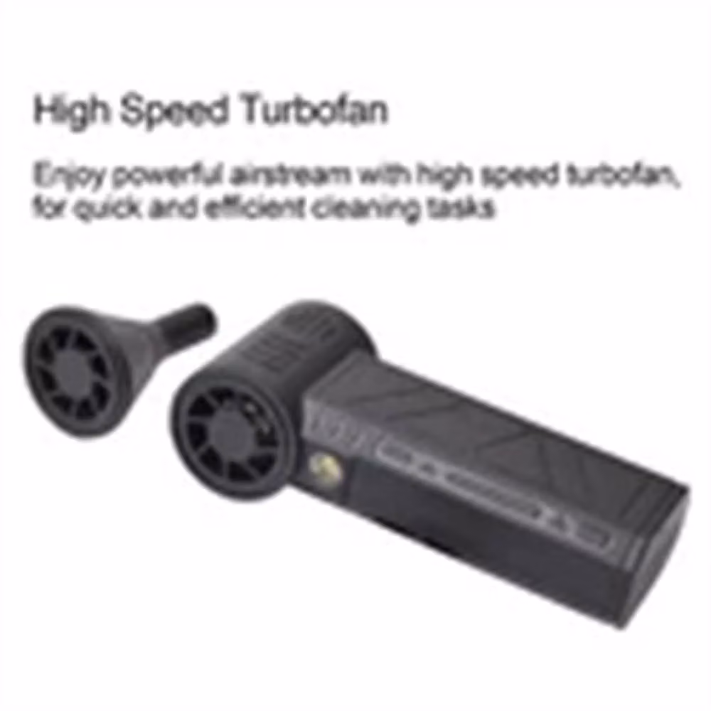 Nordara Turbo Blower Jet Fan Portable Rechargeable, Black, Width: 100 cm, Height: 100 cm – 3